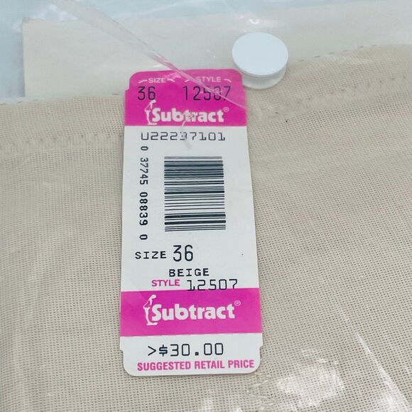 VTG Subtract Pantsliner 2507 Firm Control for Weight Losers Memory Stretch PLUS - Picture 6 of 7